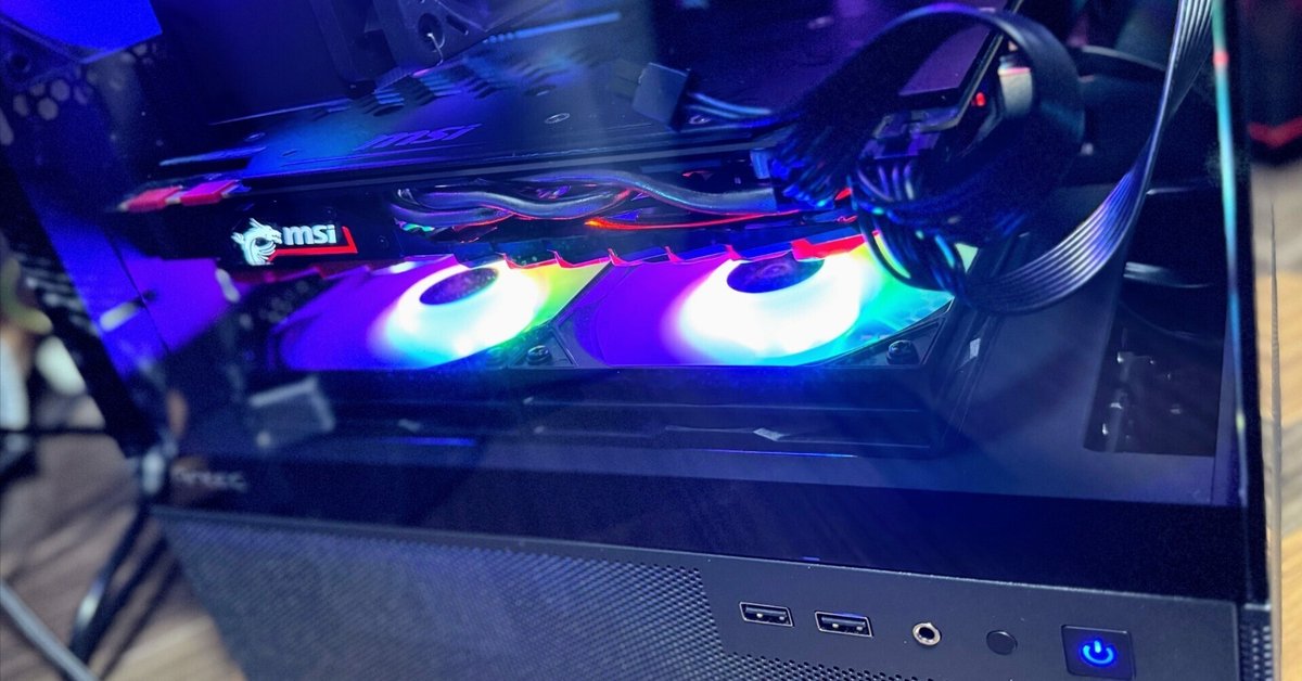 配信用PC組み上げの話(自作mini-ITX→自作MicroATX)|たみこ 配信用PC組み上げの話(自作mini-ITX→自作MicroATX)|たみこ