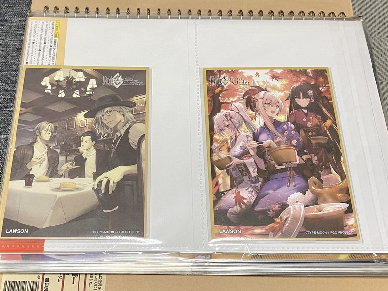 グッズをファイルに綴じちゃう話 めち Note グッズをファイルに綴じちゃう話 めち Note