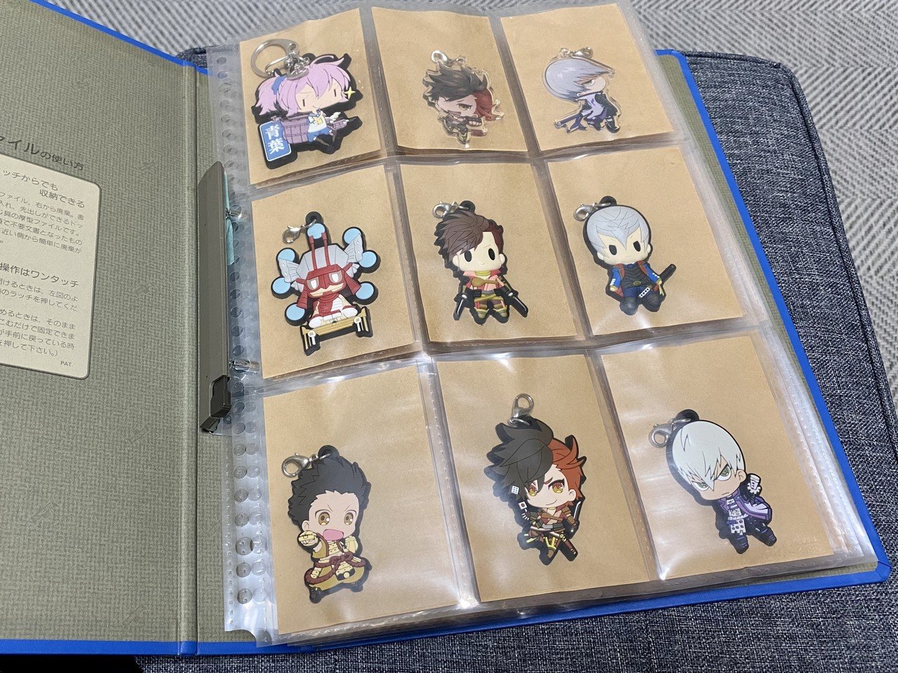 グッズをファイルに綴じちゃう話 めち Note グッズをファイルに綴じちゃう話 めち Note