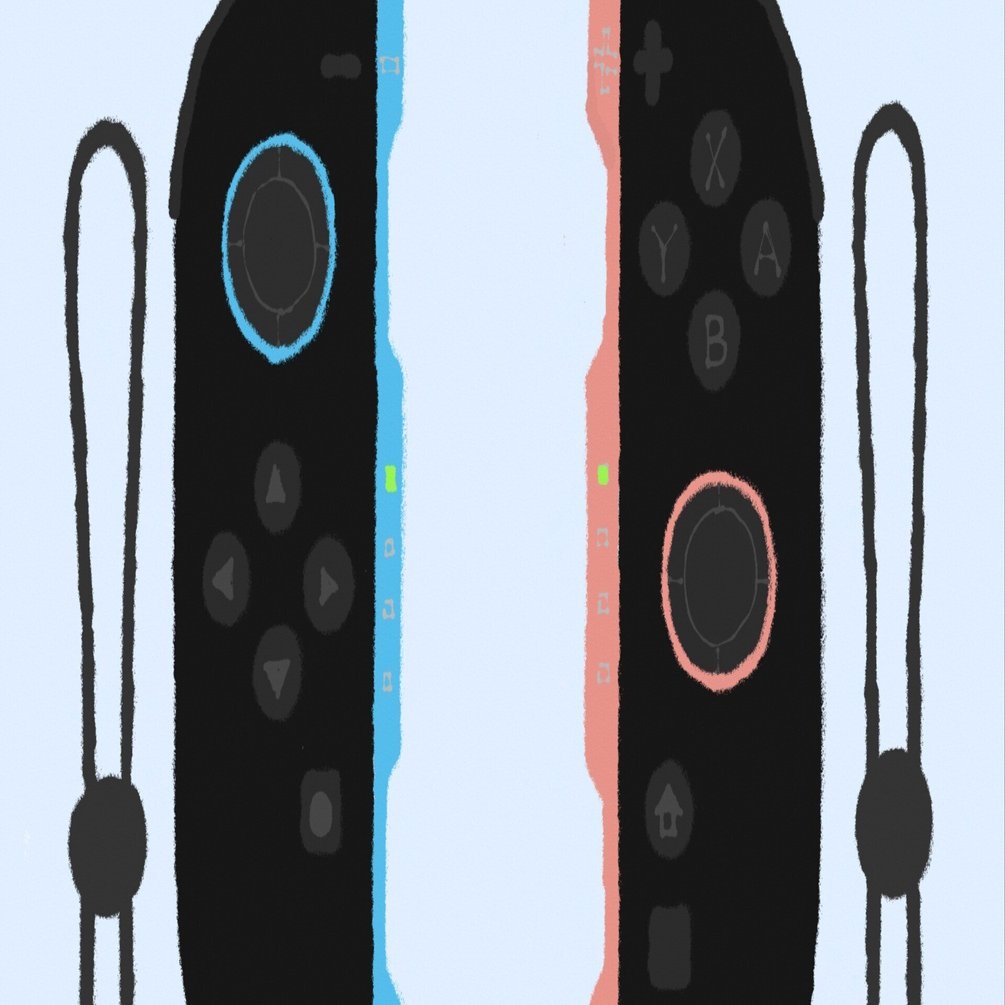 Nintendo Switch2のイラスト｜上埜ヒデユキ