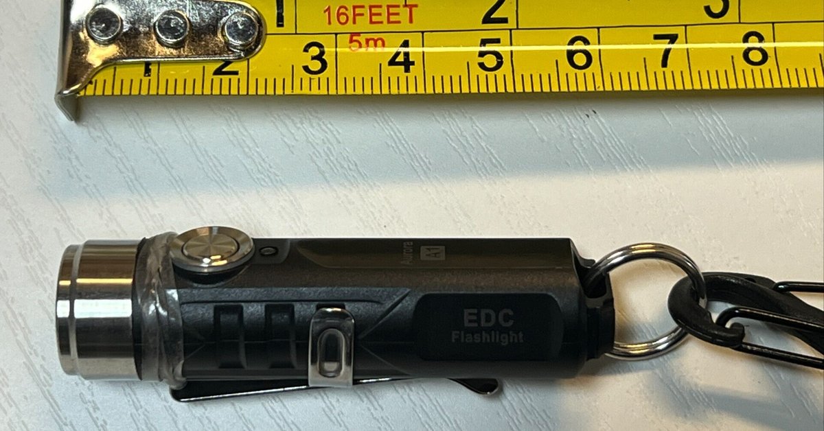 RovyVon オーロラ A8 USB C キーチェーン懐中電灯充電式、650 ルーメン