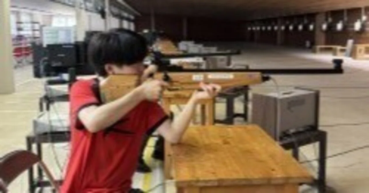 手軽に楽しめるビームライフル射撃体験in伊勢原｜産能古賀ゼミ