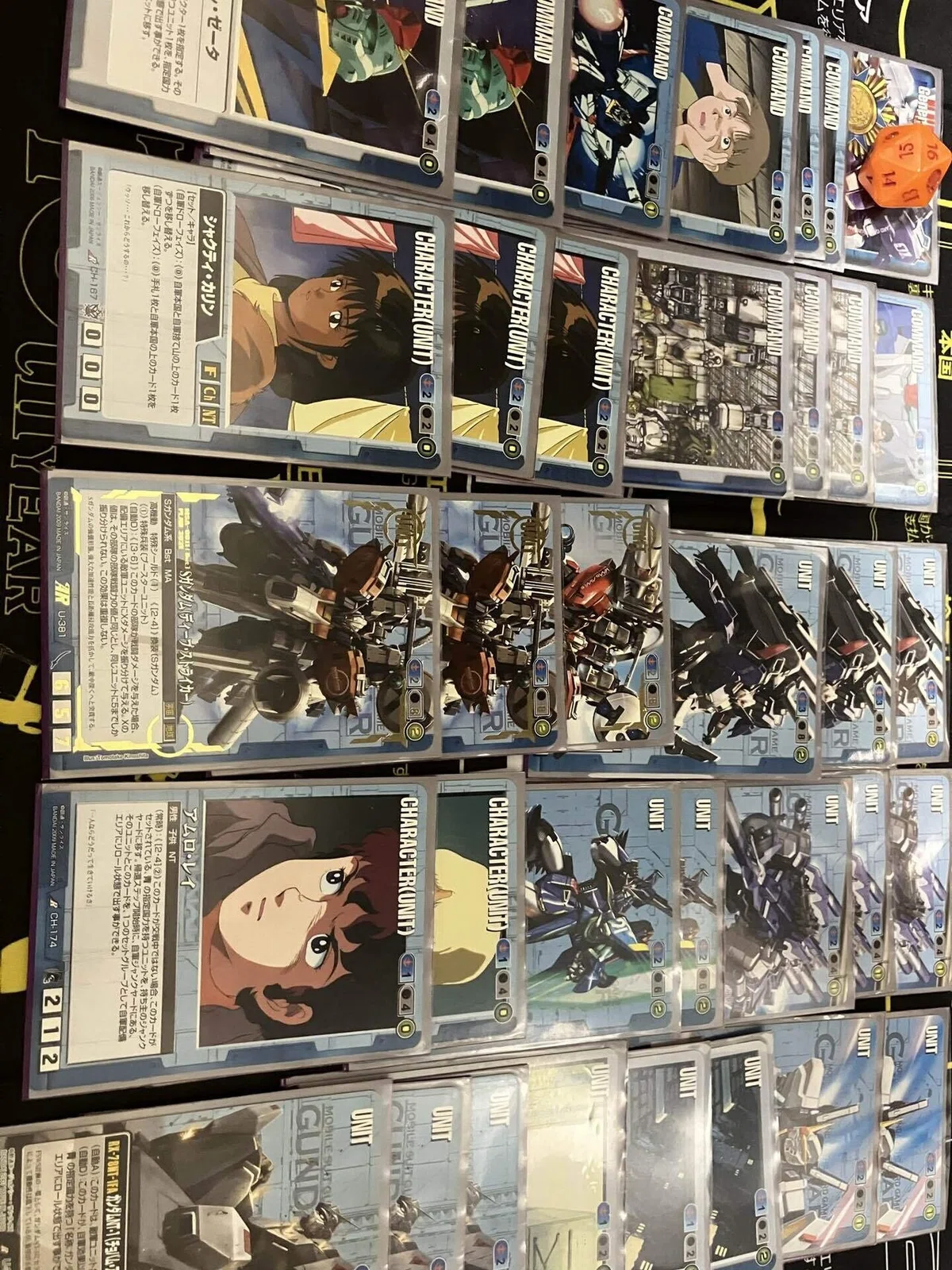 ガンダムウォー 】自分で作っておきながら使い方よく忘れるデッキ倉庫 