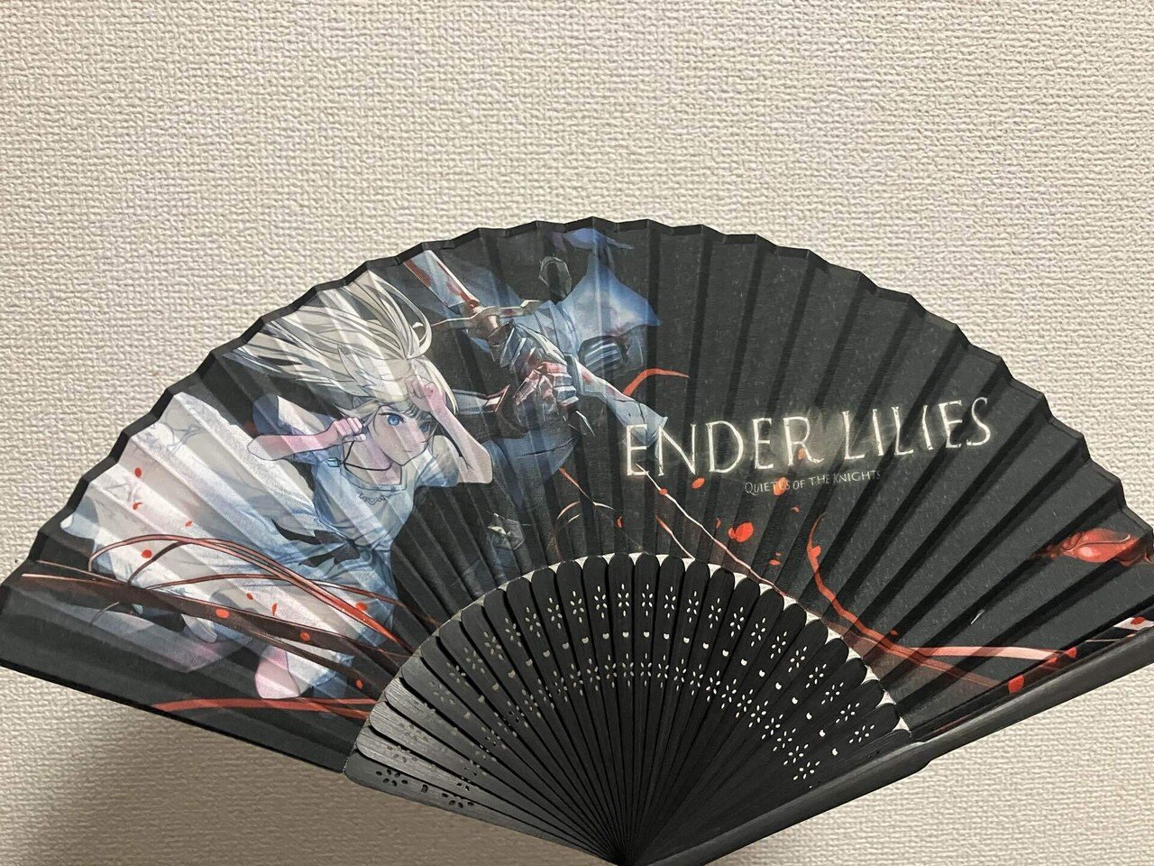 当選品 エンダーリリーズ 扇子 エンダーマグノリア 発売記念 抽選会 エンダーリリーズ ENDER LILIES 扇子 東京ゲームショウ 特典 BVRGQZDP
