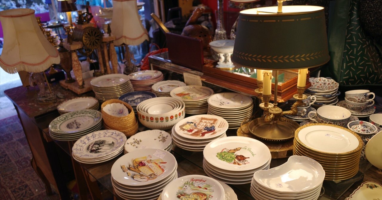 世界最大規模のパリの蚤の市｜クリニャンクール蚤の市｜Gigi Takahashi