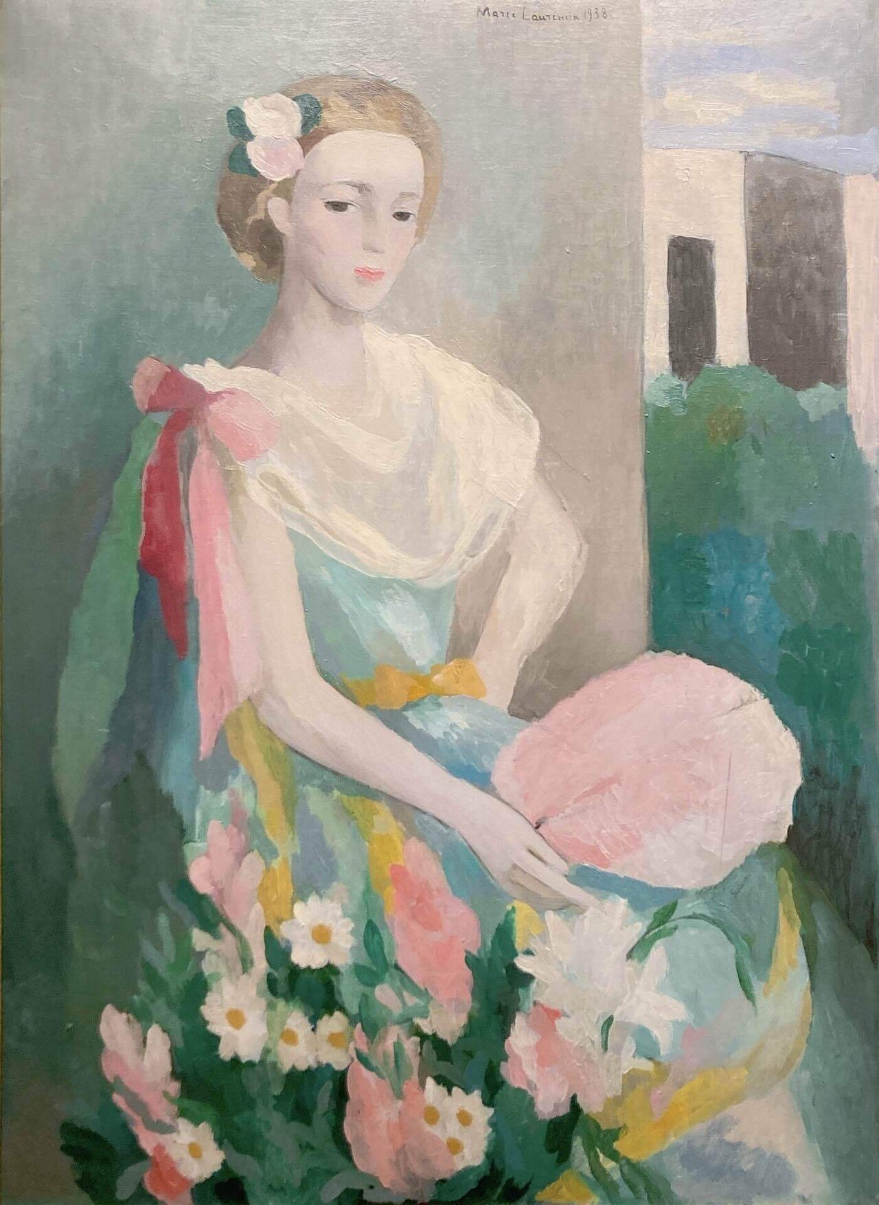 Maya Lasker 水彩画 女性肖像画 (女性を魅力的に描いた肖像画家 Maya Lasker 水彩画 女性肖像画 (女性を魅力的に描いた肖像画家