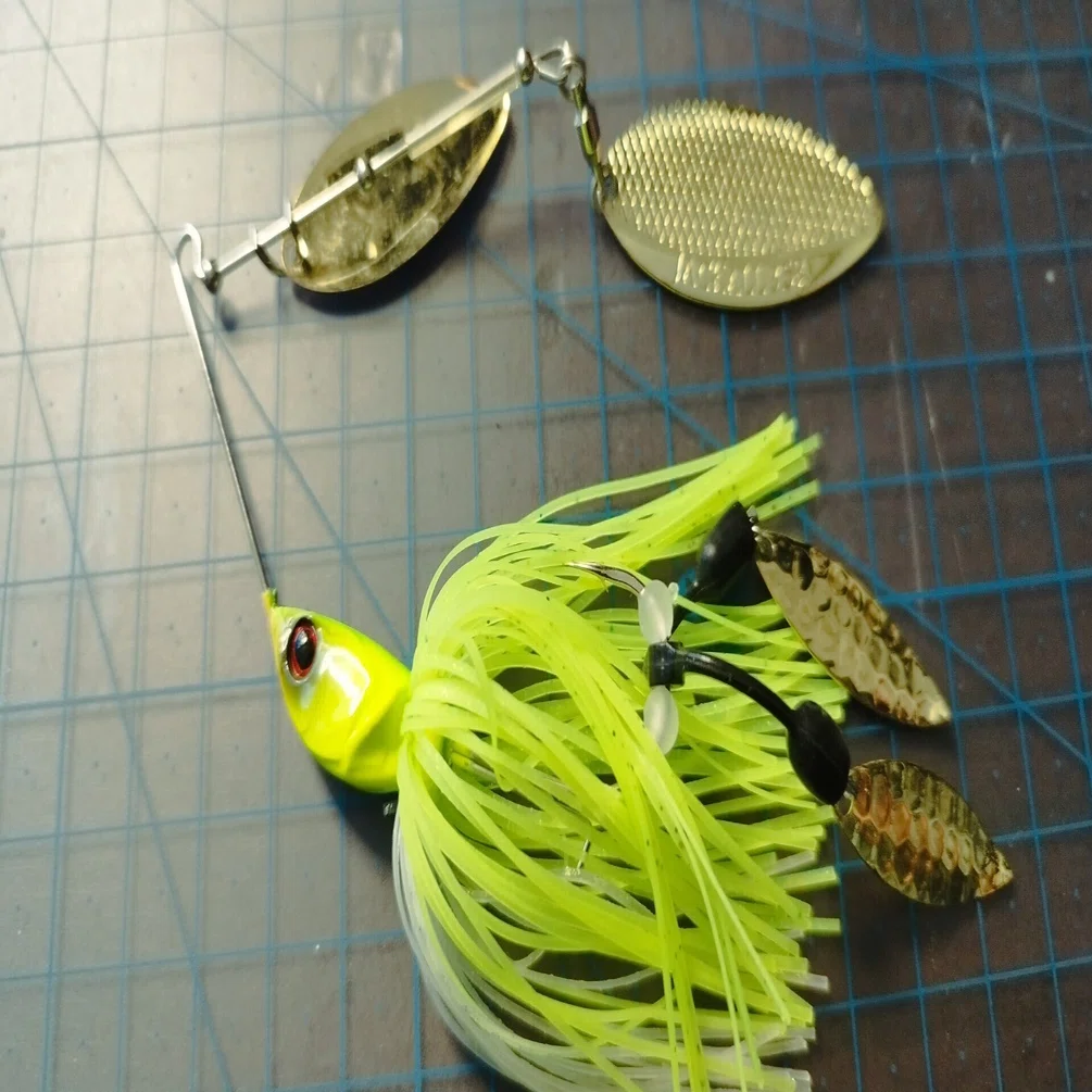 とても簡単！！スピナーベイトをブレード追加チューンしてみた