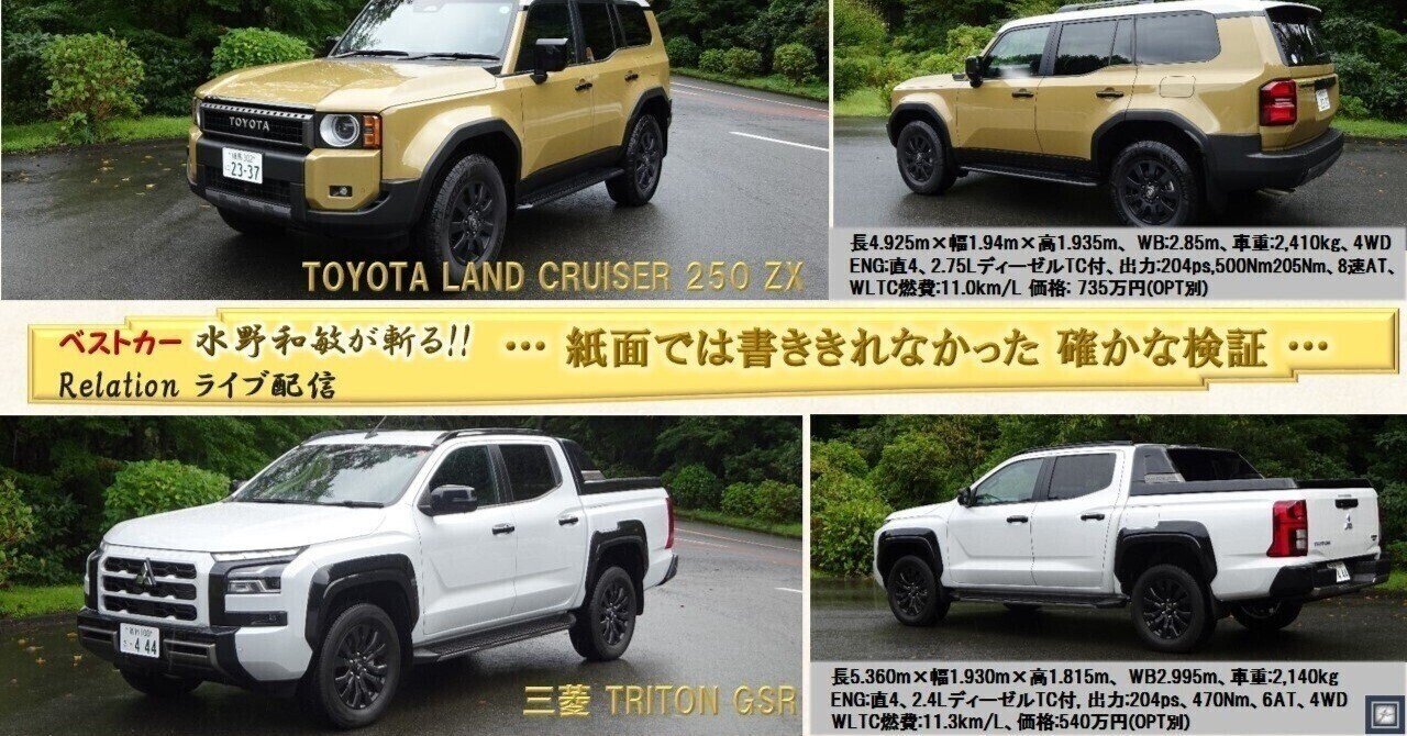 雑誌ベストカー提携企画】水野和敏が斬る!! … 紙面では書ききれ
