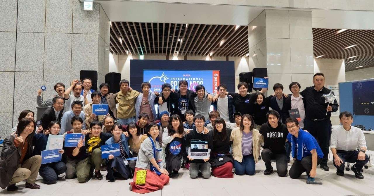 2019-12月号-レポSpaceAppsChallengeOSAKA-集合写真