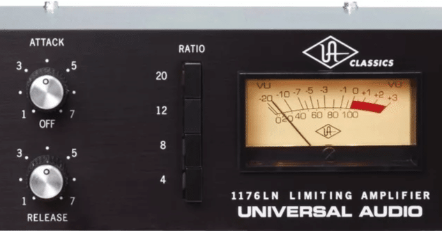 実機の1176（Universal Audio)のマニュアルを真面目に読んでみる