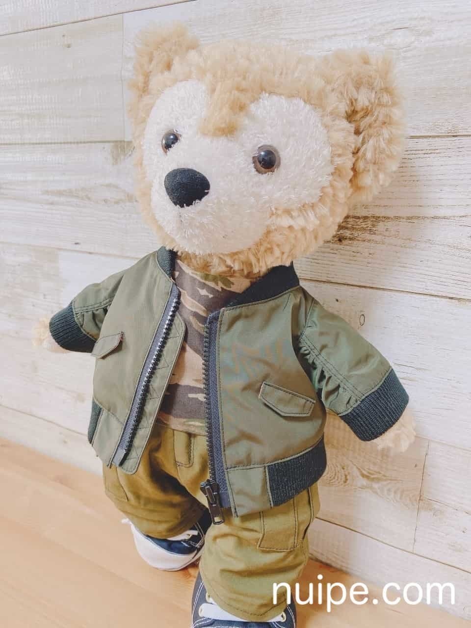 ダッフィー シェリーメイ Ma 1ジャケットの型紙 ぬいぺ Note ダッフィー シェリーメイ Ma 1ジャケットの型紙 ぬいぺ Note