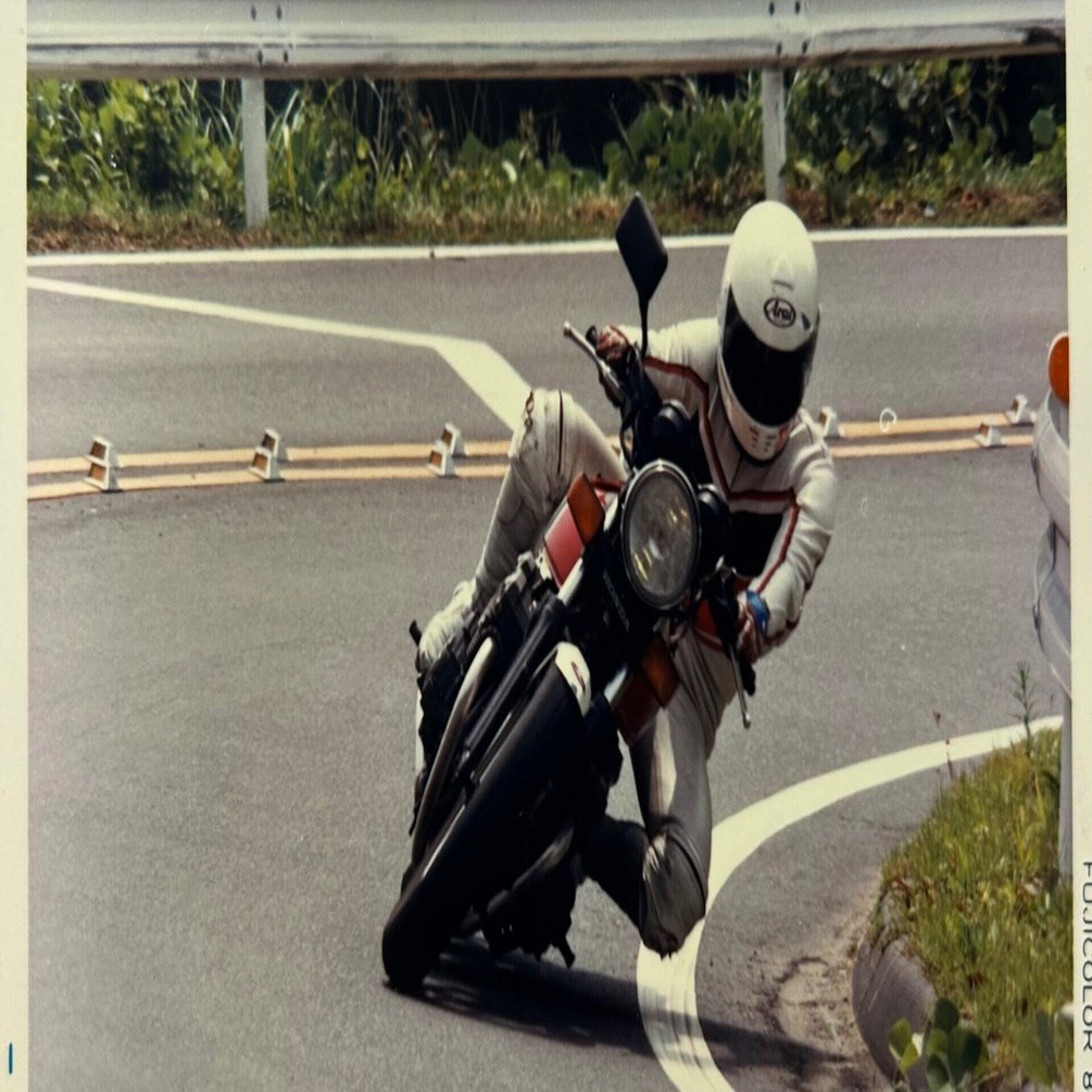 オートバイのある風景 30 CBXの青い風｜茶袋