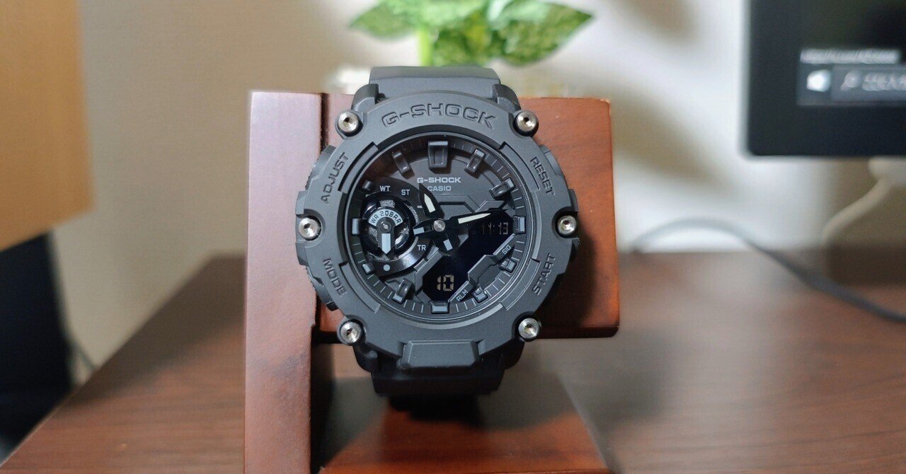 CASIO　カシオ　G-SHOCK GA-2200BB-1AJF　腕時計 アナログデジタル カーボンコアガード構造 ANAROG-DIGITAL　ブラック カシオ 恋人たちのGショック ペアウォッチ G-SHOCK GA-2200BB-1AJF GA