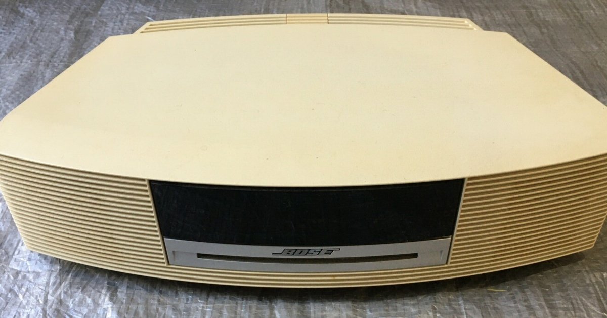 Bose Wave Music Systemの修理：コンデンサー交換で延命