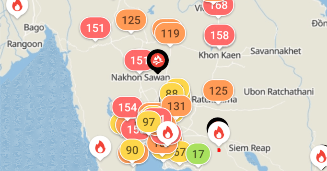 タイの空気汚染がつらい…でも上には上があった！｜Sabaai Dii Life
