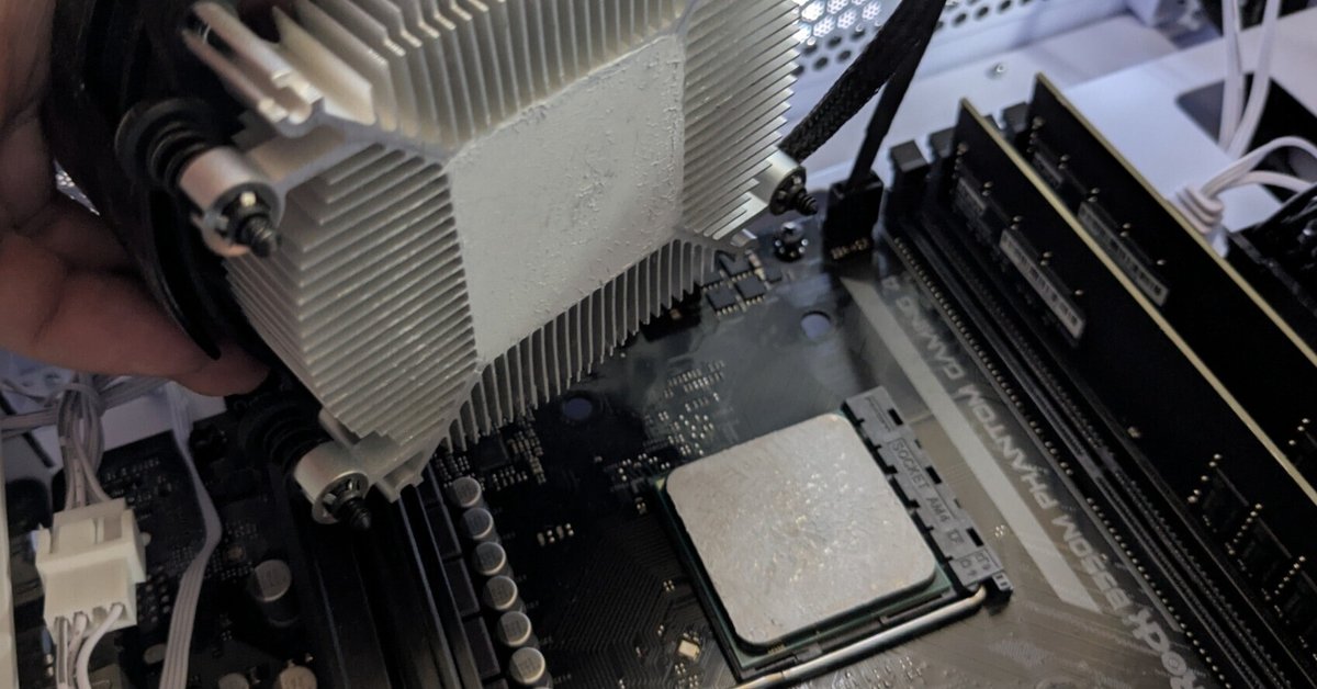 CPU交換】Ryzen5-5600G→Ryzen7-5700Xへの交換(すっぽん回避 CPU交換】Ryzen5-5600G→Ryzen7-5700Xへの交換(すっぽん回避