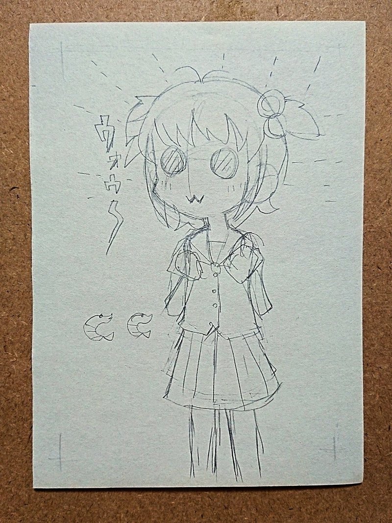 タブpcを失った人間のアナログイラストの描き方 作業編 木口ゆら Note タブpcを失った人間のアナログイラストの描き方 作業編 木口ゆら Note