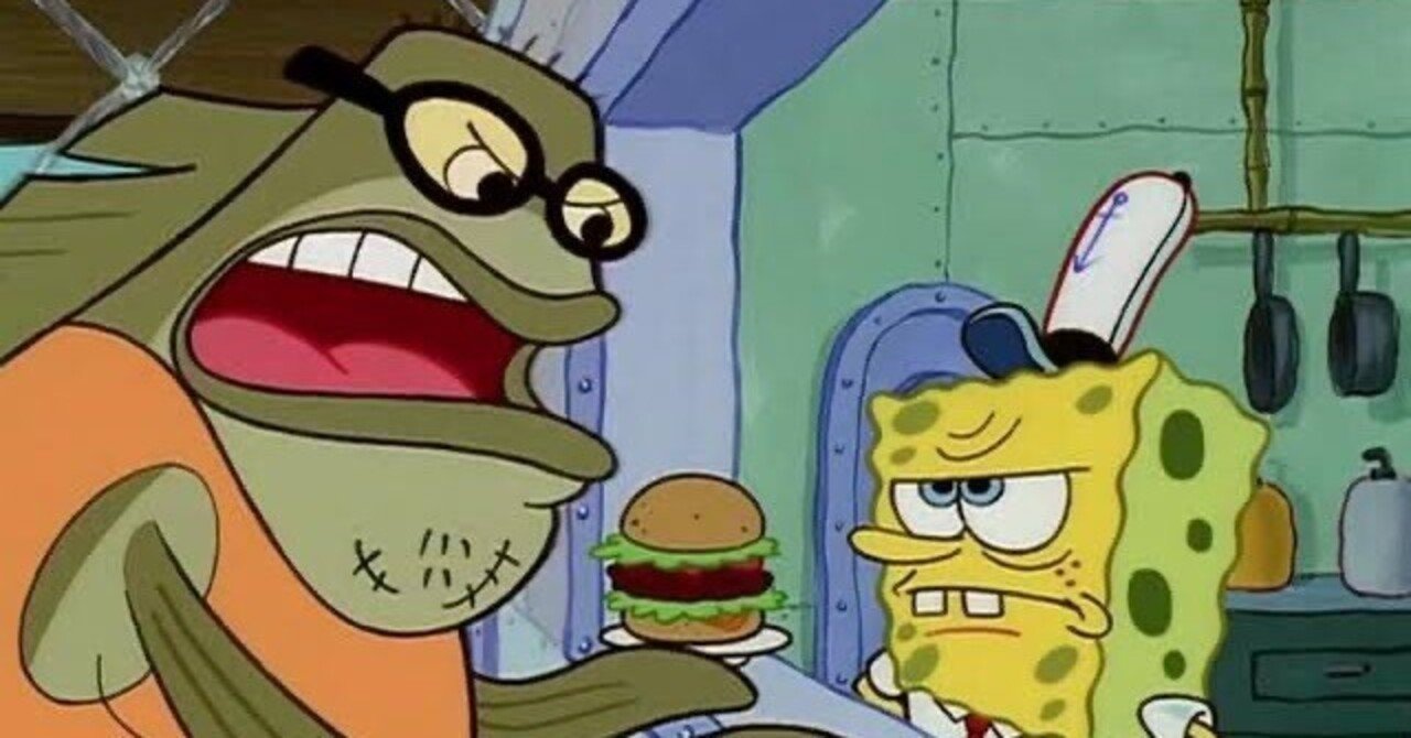 スポンジボブ】友達がいない世界線の推しの話【サムネの左の男について延々語ってます】｜このノン。, image size:1280x670