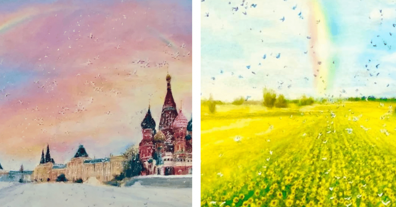 パステル画教室のチラシを作りました。｜幸福（コウフク）