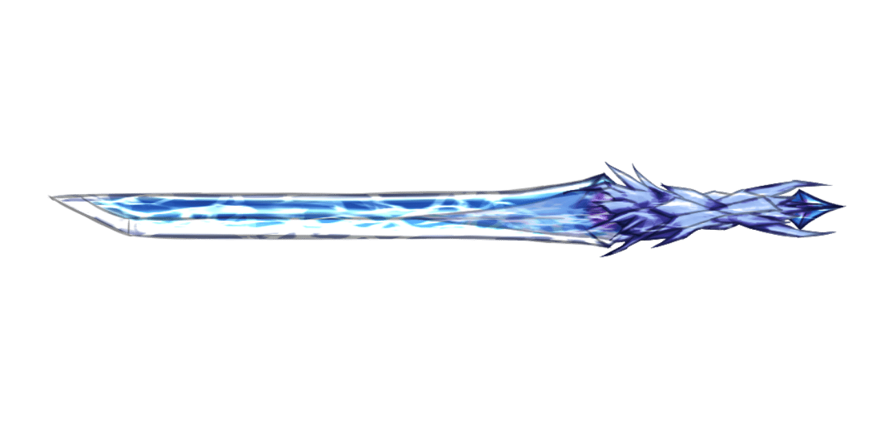 キャラクターを描く おまけ 武器 霜海 Note