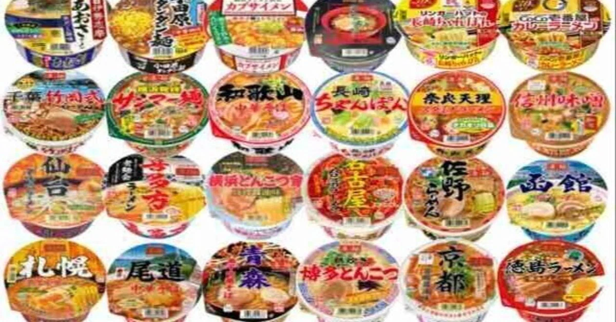 カップラーメンの蓋コレクション｜摩天楼