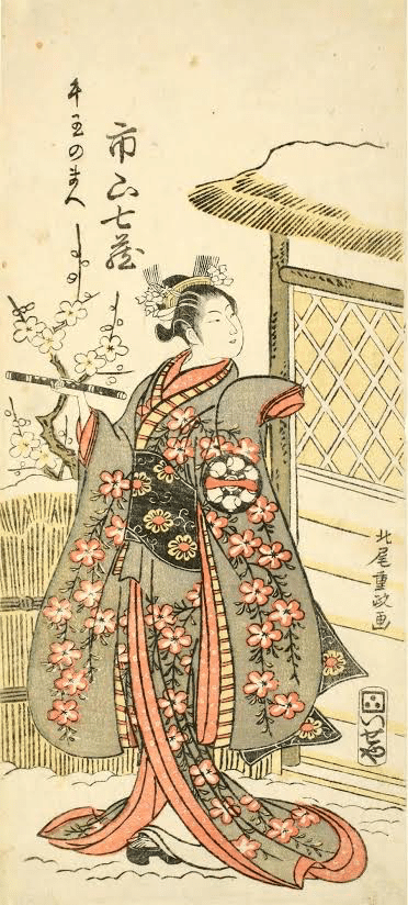 希少」1818年 北尾重政 御遣物絵本 文政元年 和本 浮世絵 ukiyoe