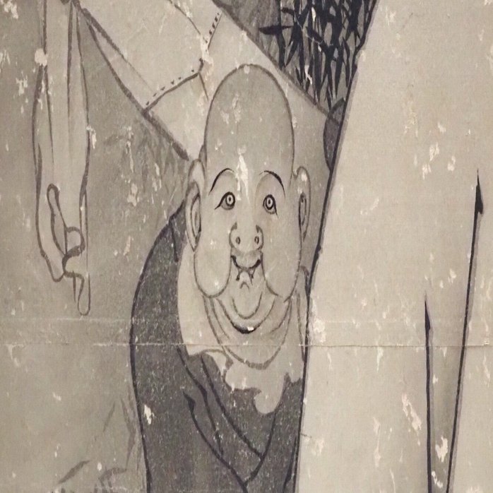 曽我蕭白だから見入ってしまうのか？ 東京国立博物館の《松鶴と人物図