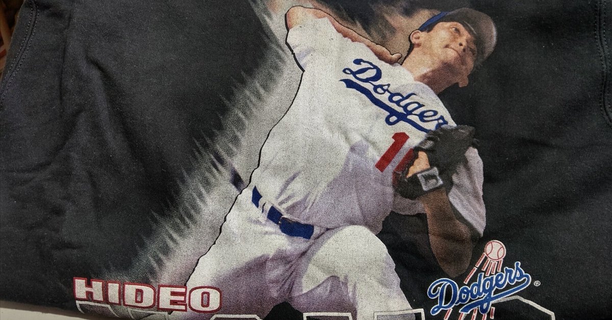 野茂英雄のスウェットシャツをレスキューした⚾ロサンジェルスドジャース🌪トルネード投法🔷SALEM SPORTS WEAR  1️⃣9️⃣9️⃣5️⃣MADE IN USA🗽｜ラグマスターPikaichi