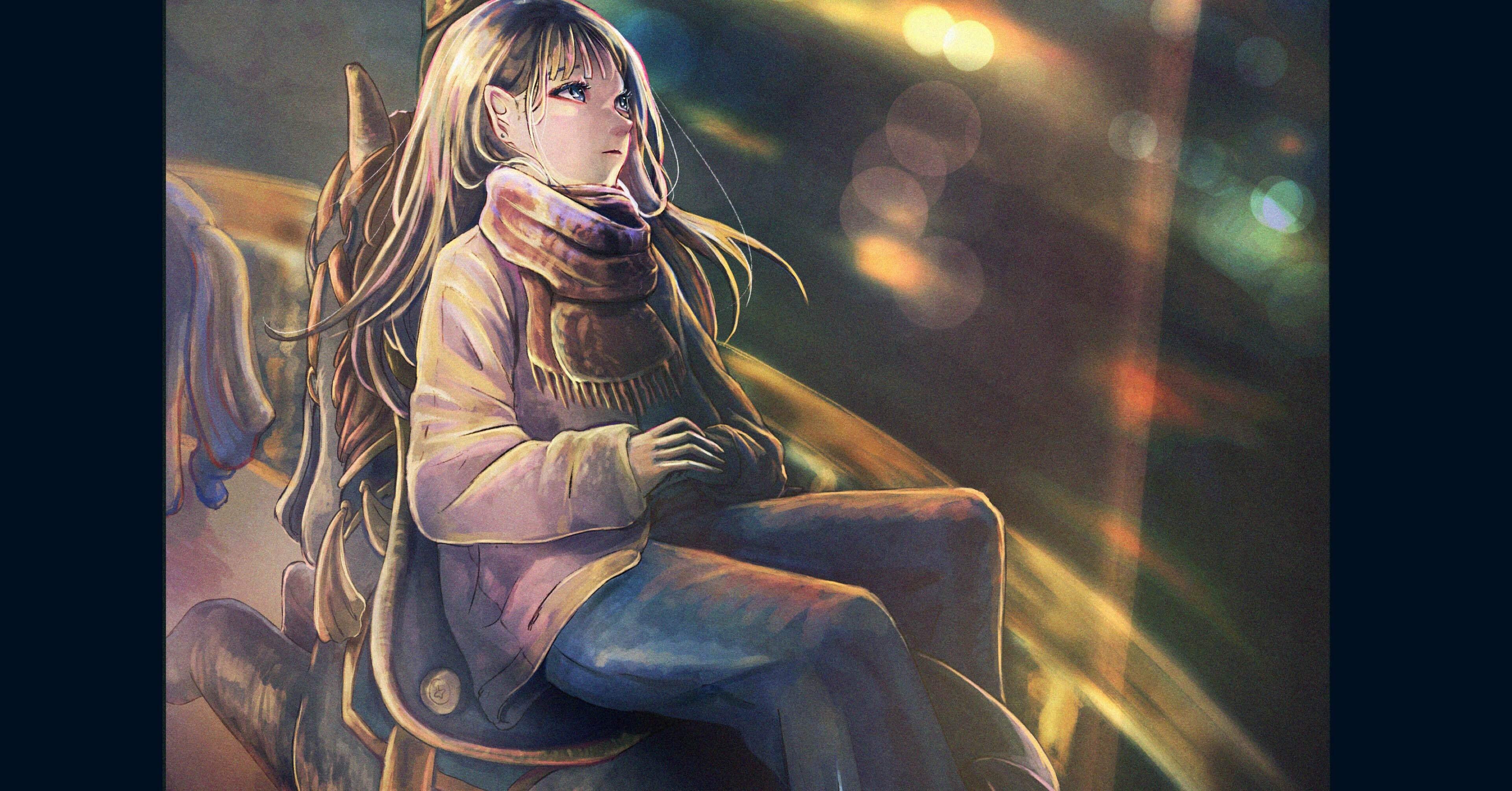 絵描きがラフを仕上げるまでの脳内 「『踊り子』イメージイラスト