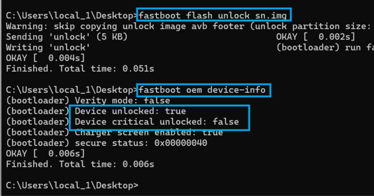 Legion Y700 Gen 3(TB321FU)のbootloader unlock方法(china rom)｜limzei89