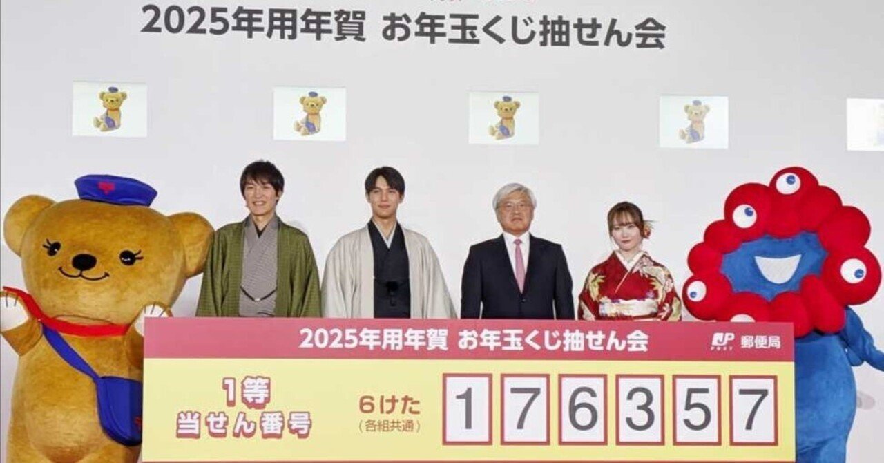 超人気の雑貨店 お年玉年賀はがき結果発表🎍年賀状で心繋ぐ未来と発送数減少での コレクション