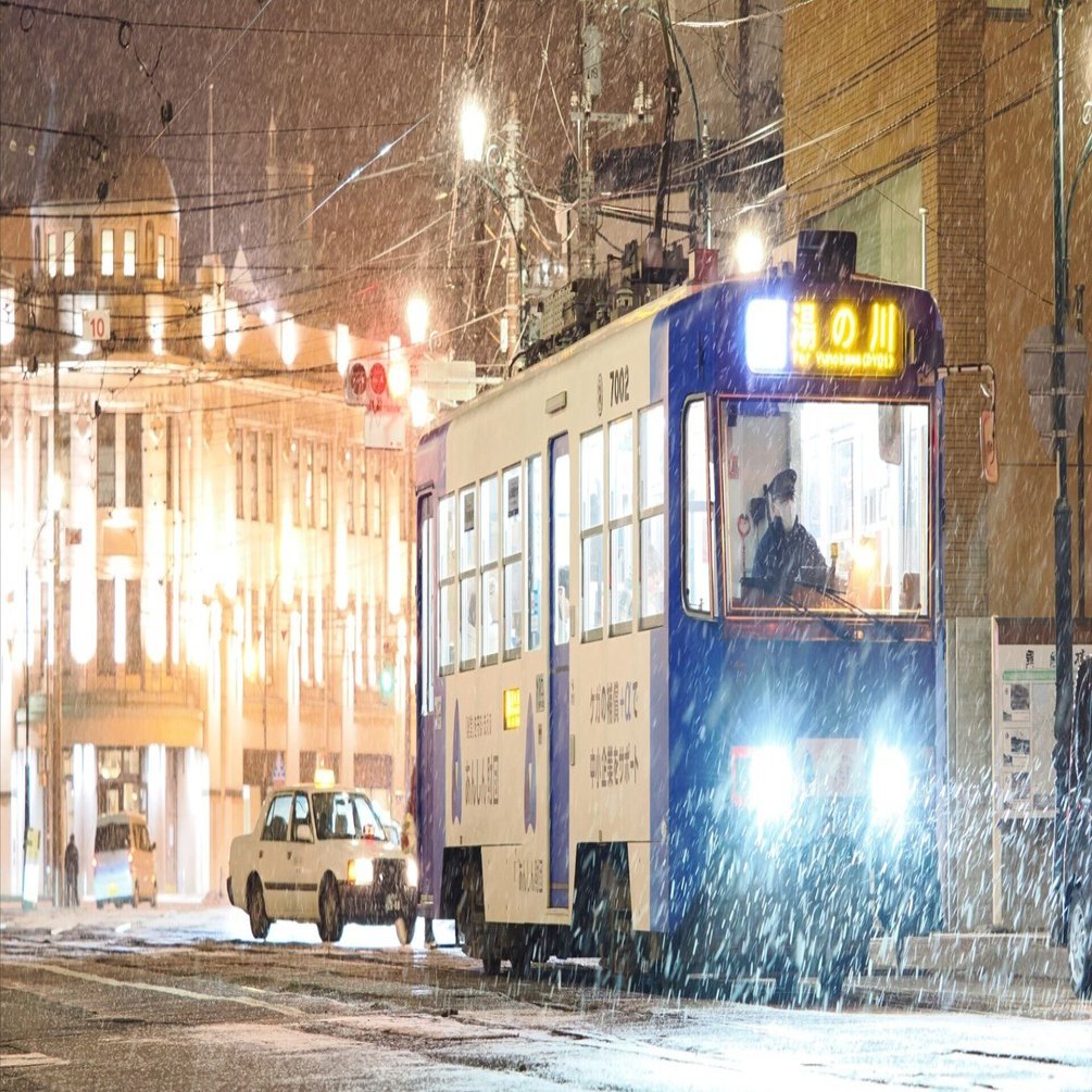 冬の函館、雪と旧型電車を求めて (2025/1) その1｜えんがわ