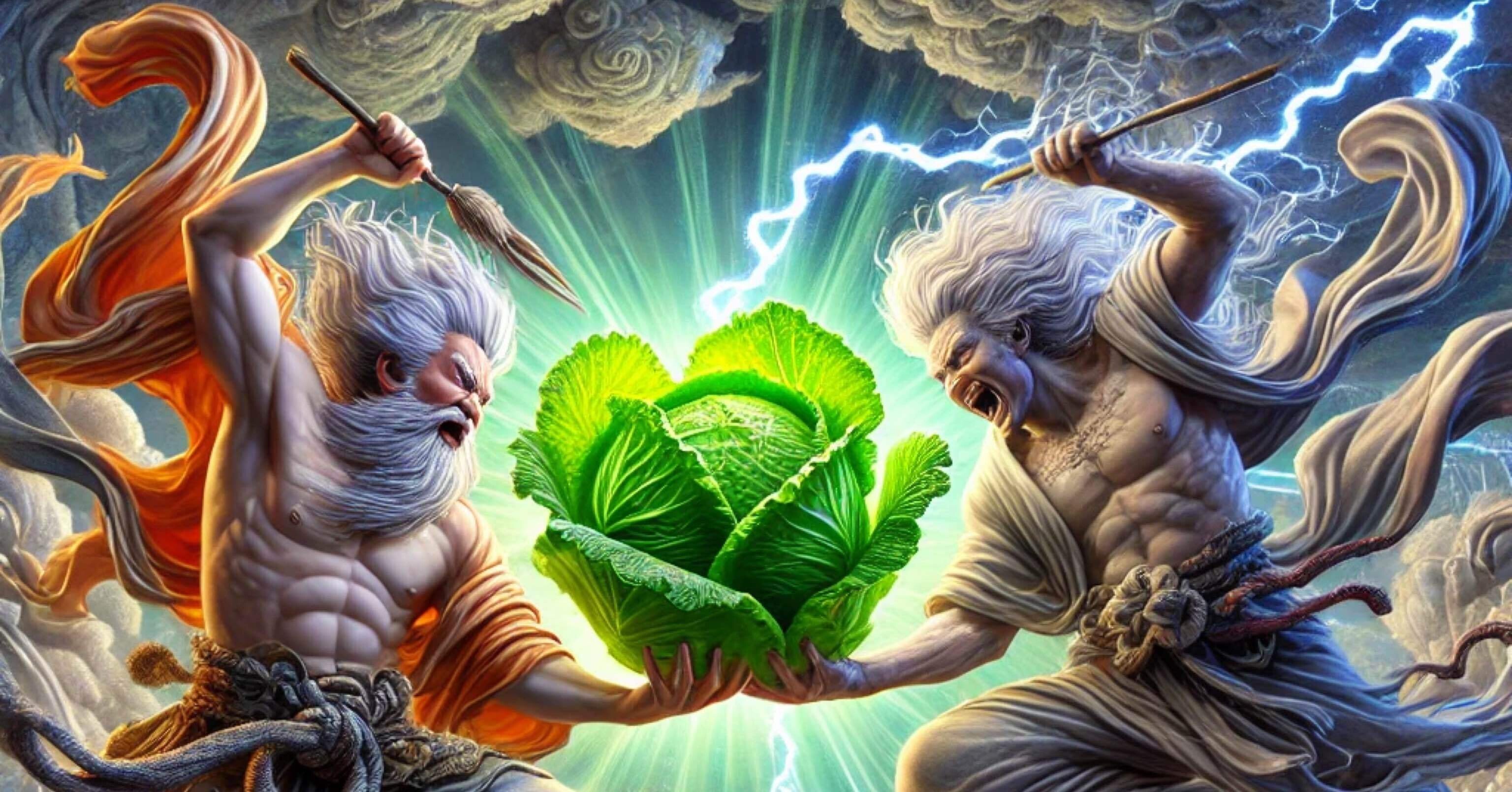 AIイラスト】キャベツが高すぎやしないか｜ミノキシジル【スタジオ