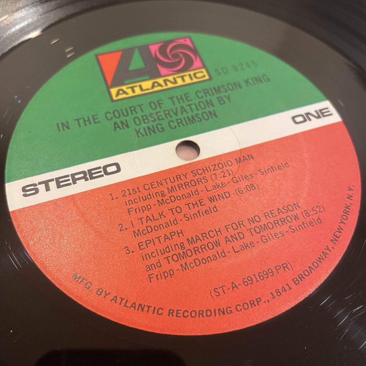 アナログLP○米国盤】マクドナルド・アンド・ジャイルズ