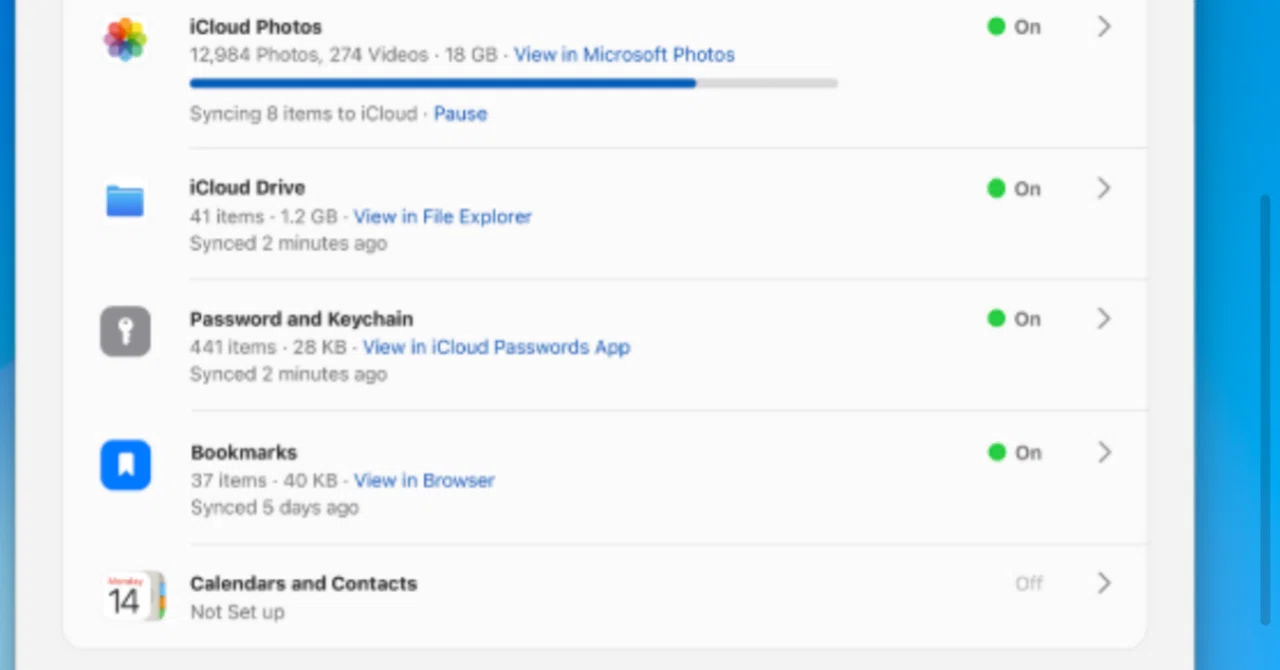 iCloud for Windows Bookmark Synchronization｜Yoshiharu Banno
