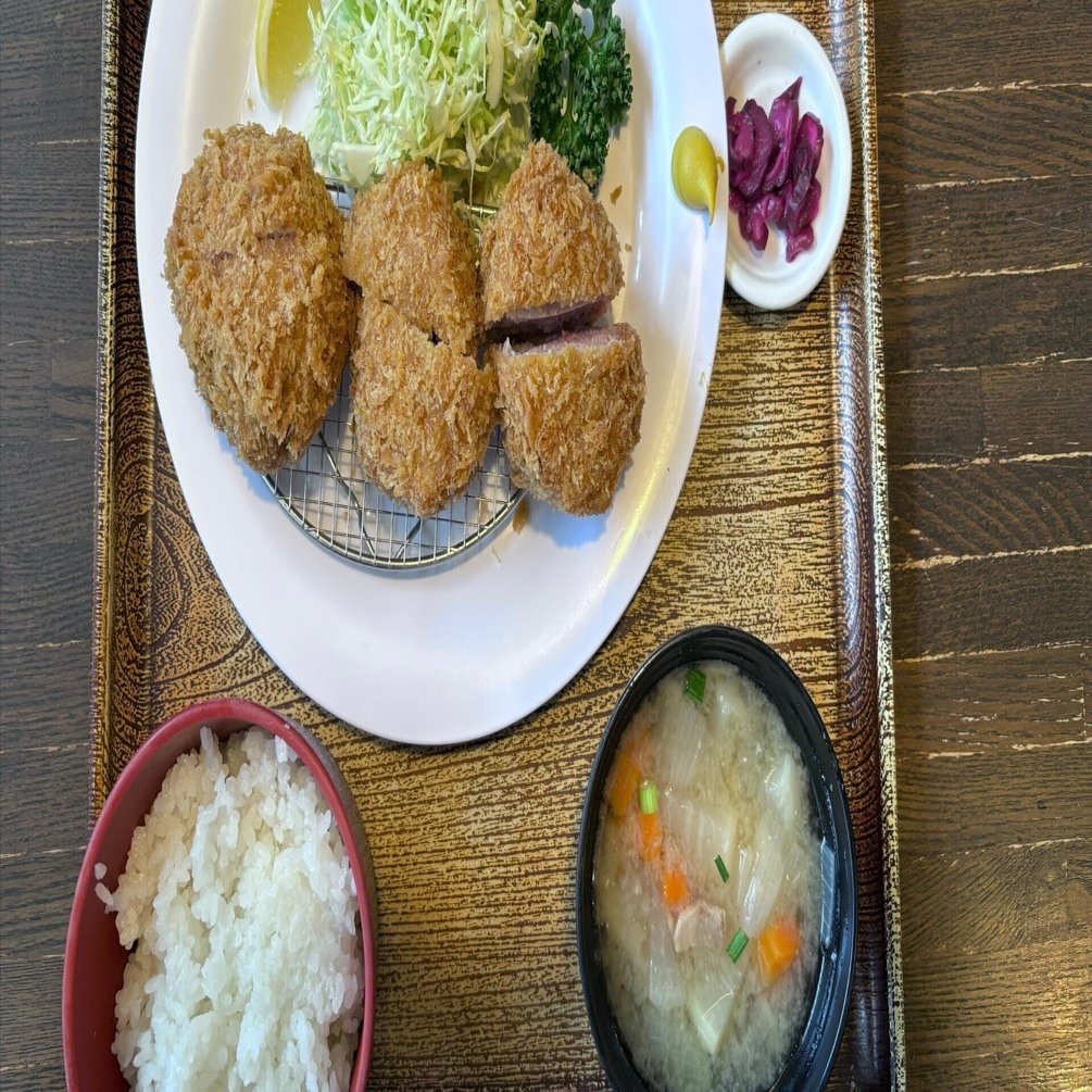 さよなら特選ヒレかつ定食｜km