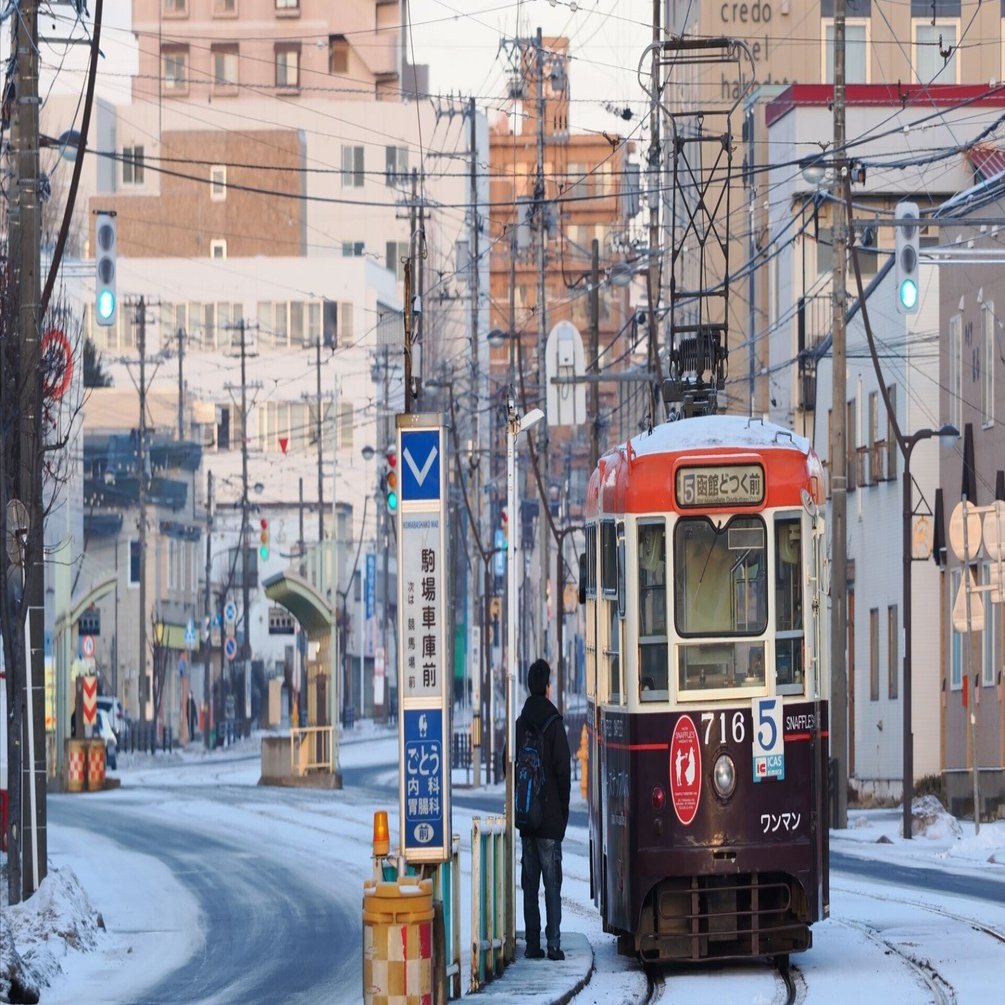 冬の函館、雪と旧型電車を求めて (2025/1) その2｜えんがわ