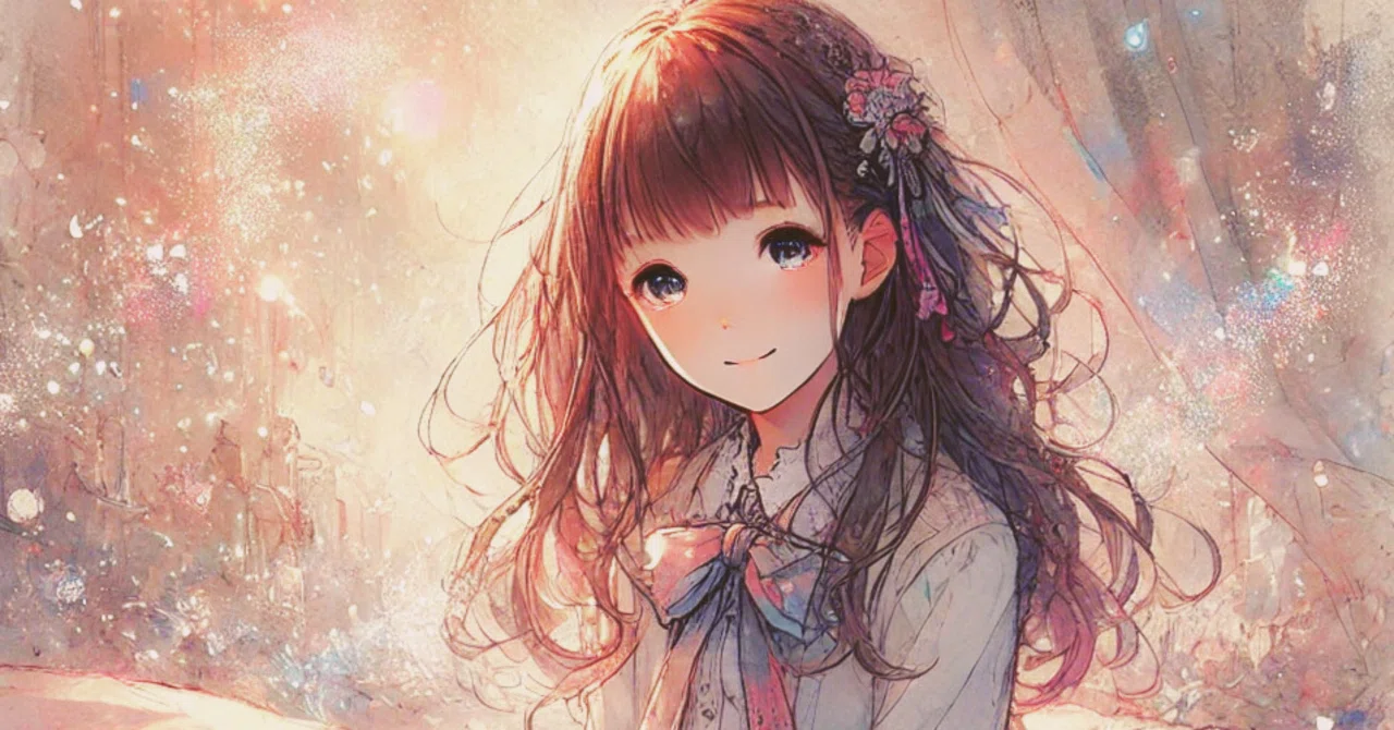 人物画『穏やかな時❤️』 穏やかな時間｜AIイラスト｜Alpaka