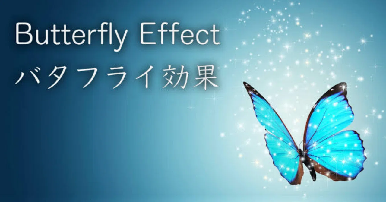 バタフライ エフェクト 意味