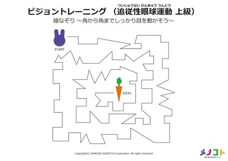 ビジョントレーニング その３ 実践編 ワークシート メガネくん 盲学校 特別支援学校からの発信 Note