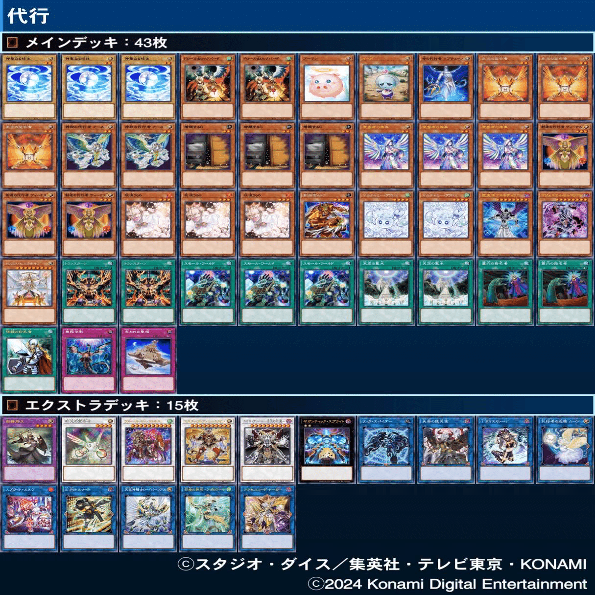 神碑入り代行天使でマスター1達成しました【遊戯王マスターデュエル