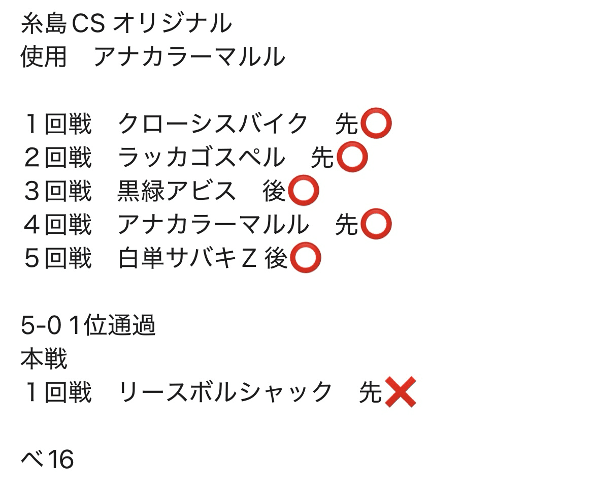 年末年始のCS記録&調整録｜たに五郎