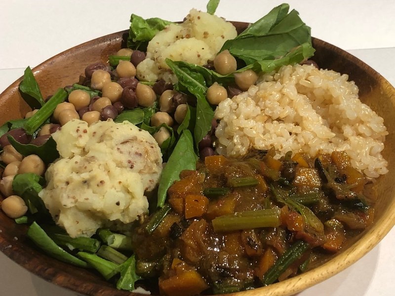今日のカレー 食べやすい 玄米ごはんのサラダカレー 食で長野征服を目指す大学生 Note 今日のカレー 食べやすい 玄米ごはんのサラダカレー 食で長野征服を目指す大学生 Note