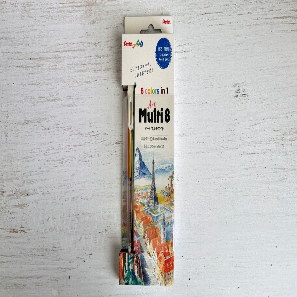 手元にいつも色鉛筆”を『アートマルチ8』が叶えてくれる｜杉浦百香（も