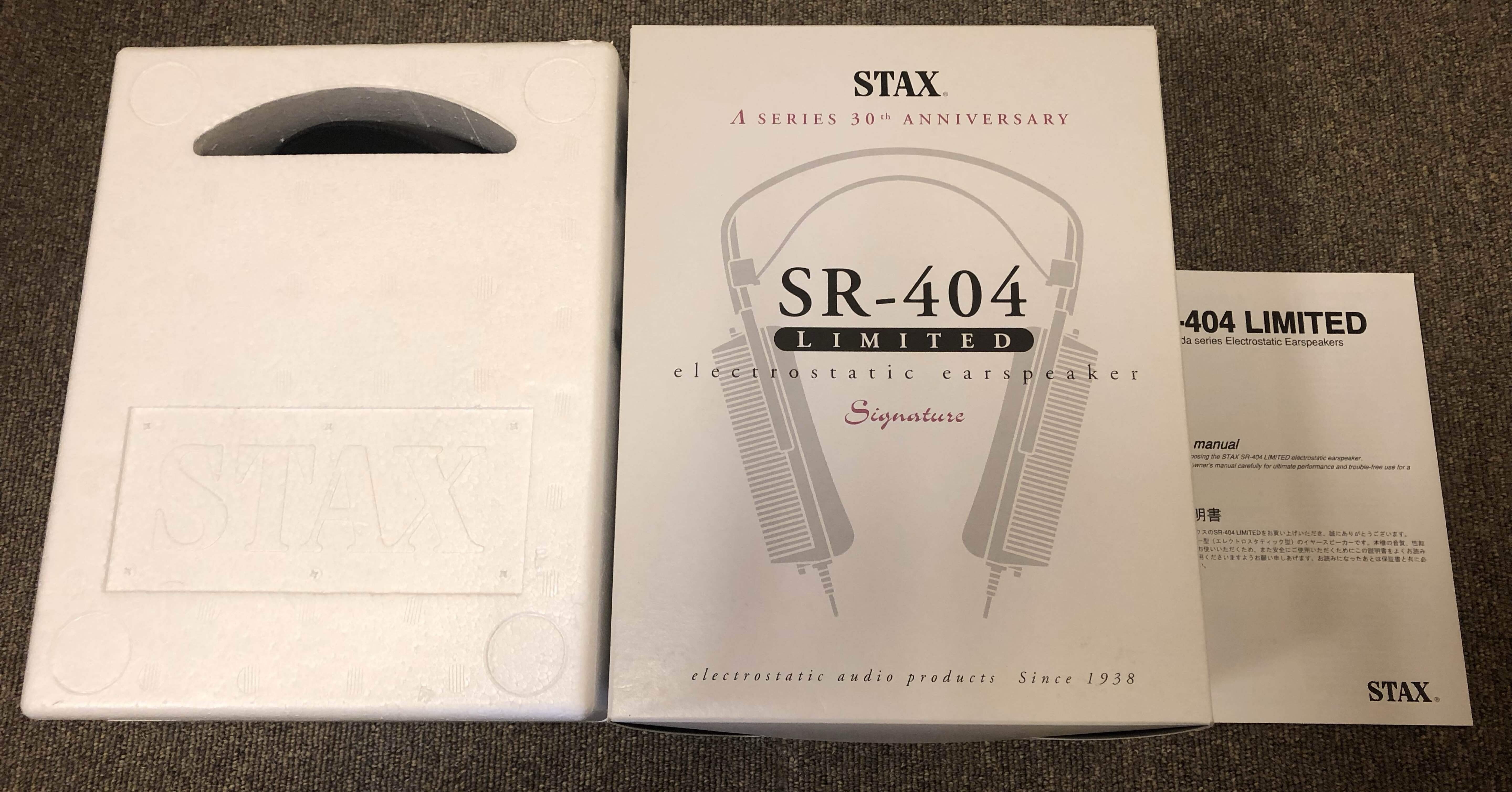 1000台限定のイヤースピーカー！STAX Λシリーズ30周年記念モデル