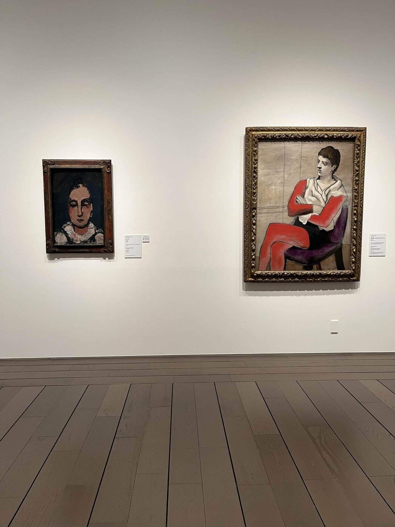 田中以知庵「蛙」日本画 額装 元日展審査員 南画院同人 絵画 展覧会レポ】アーティゾン美術館『人を描く』｜蛙鳴（keina）