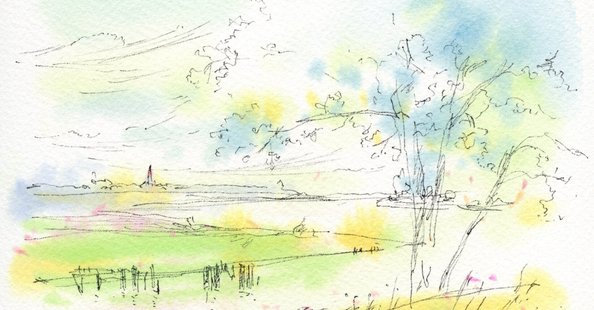 船本清司画家のガツシユ画 船本清司画家のガツシユ画 美しい水彩ガッシュ画船本清司の世界