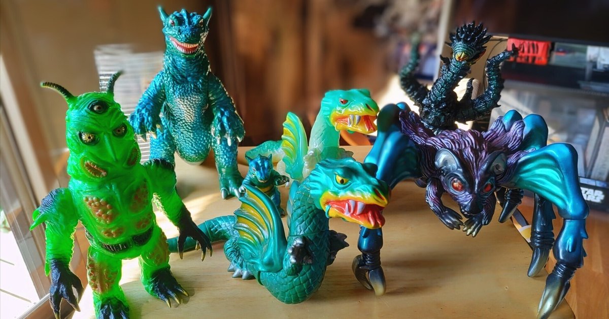 海外SF・怪獣映画 レトロソフビ風フィギュアの紹介① 【怪獣 海外SF・怪獣映画 レトロソフビ風フィギュアの紹介① 【怪獣