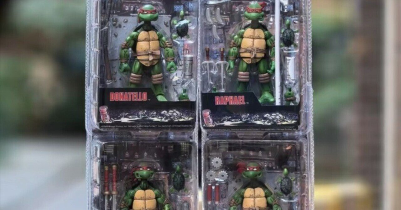 もう見分けられないよ…｜忍者亀toyの路地裏ブルース