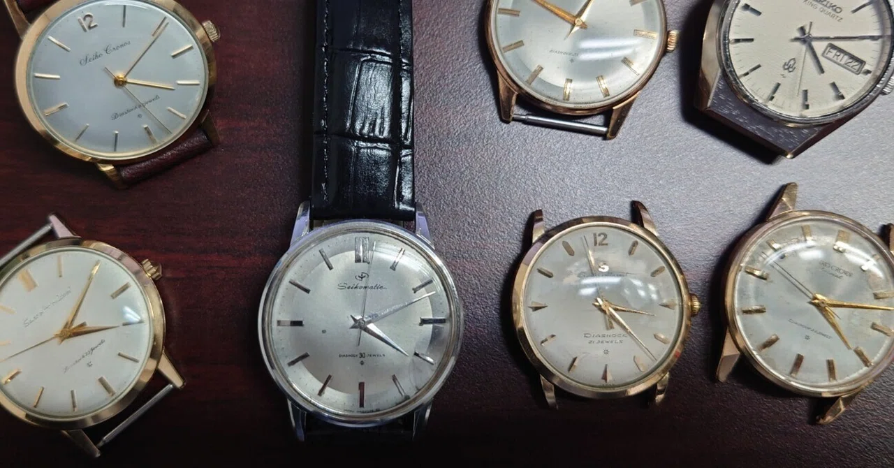骨董Seiko Matick SelfDater Diashock24石稼働品(セイコー 骨董Seiko Matick SelfDater Diashock24石稼働品(セイコー